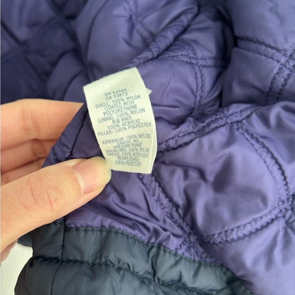 American Eagle Outfitters Navy Quilted Puffer Jacket - Picture 8 of 10